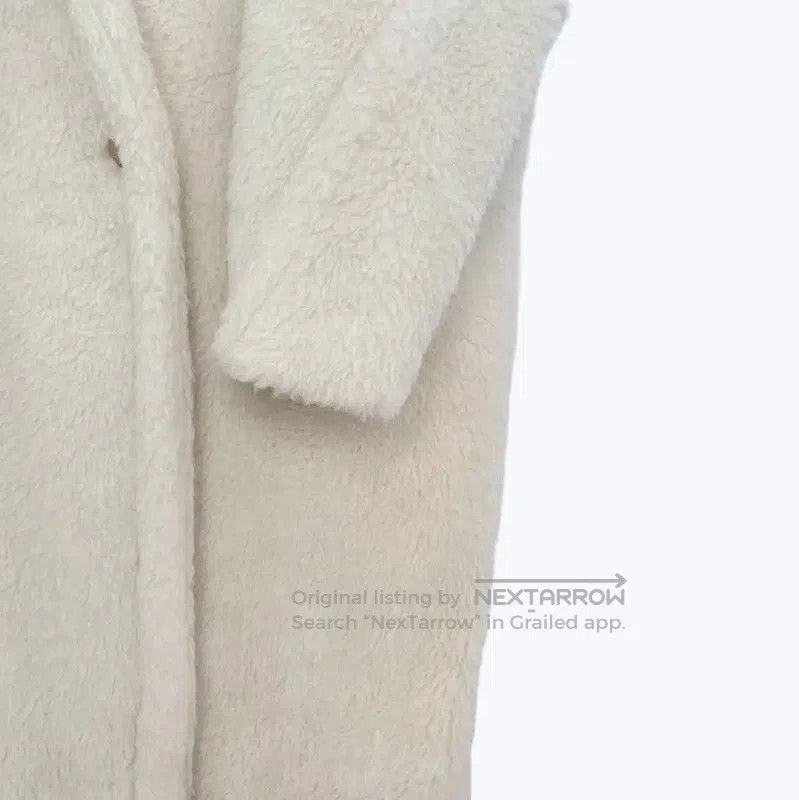 Max Mara MaxMara White Alpaca Wool Women's Coat . Size S / US 4 / IT 40 - 4 Thumbnail