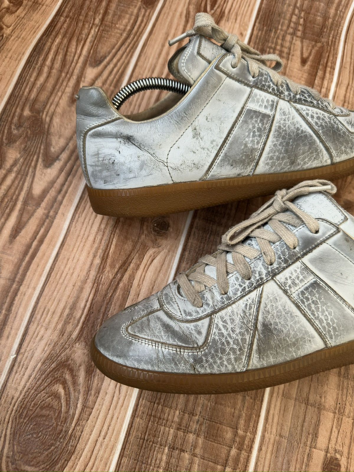 Maison Margiela Maison Martin Margiela Vintage Replica GAT Low top Sneaks Size US 7 / EU 40 - 9 Thumbnail