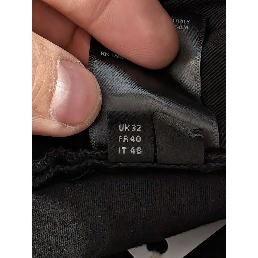 Amiri o1rshd1 Crystal Painted Pants in Black Size US 32 / EU 48 - 20 Thumbnail