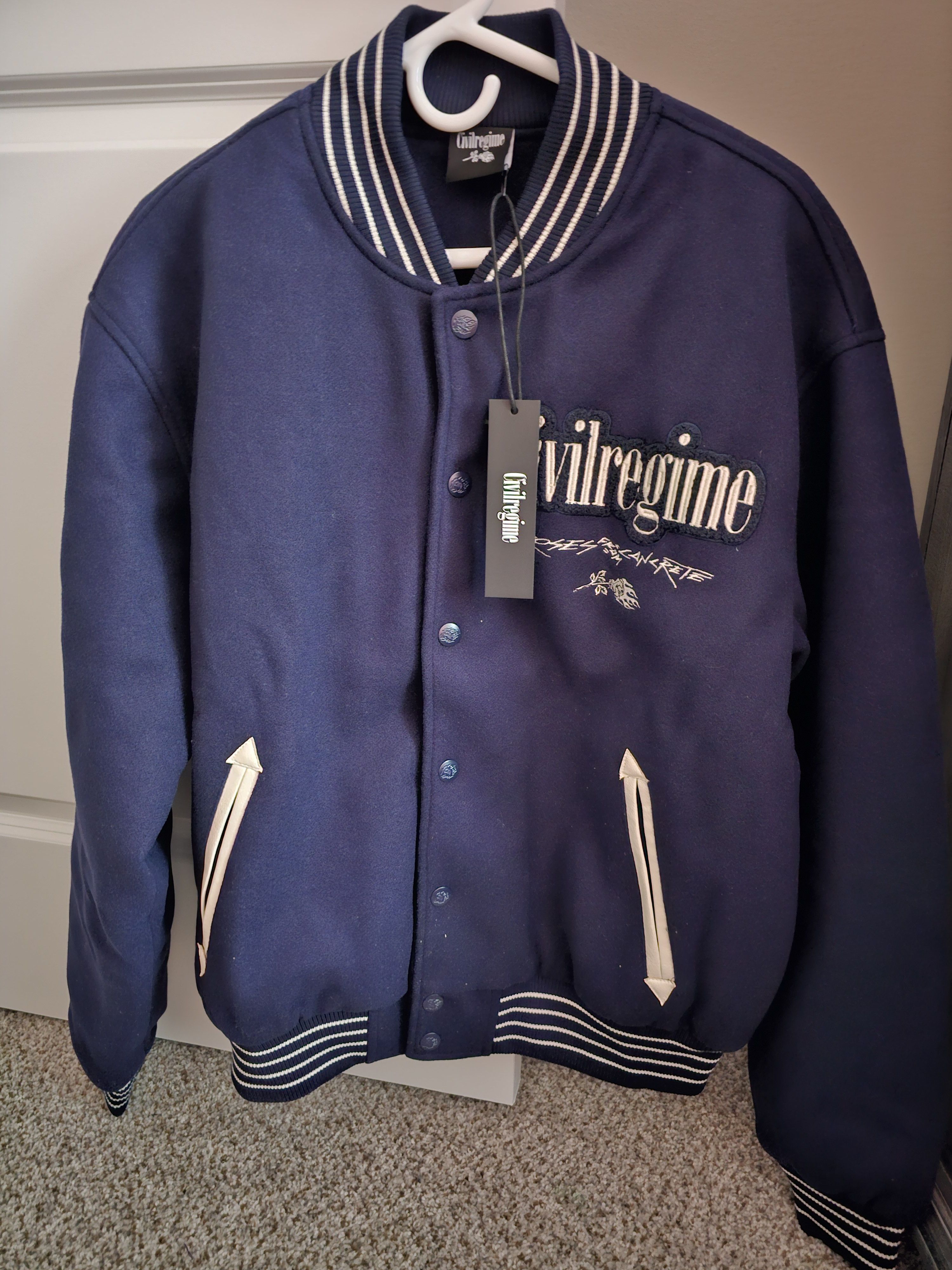 Civil Regime Civil Regime Varsity Jacket Size US L / EU 52-54 / 3 - 1 Thumbnail