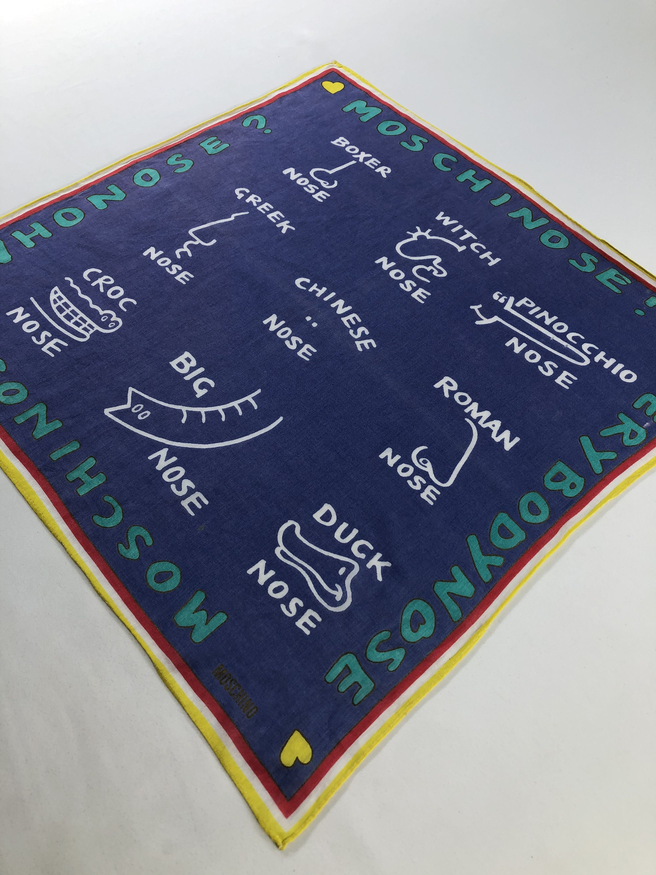 Vintage Vintage Moschino Handkerchief / Bandana / Neckerchief Size ONE SIZE - 3 Thumbnail
