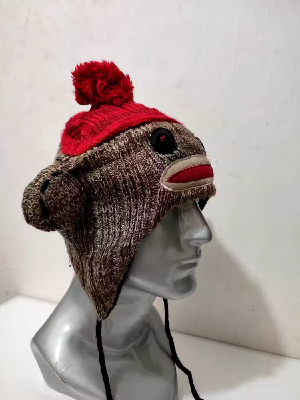 Handmade Cartoon Character Hats Nice Design Bunny Ear Size ONE SIZE - 4 Thumbnail