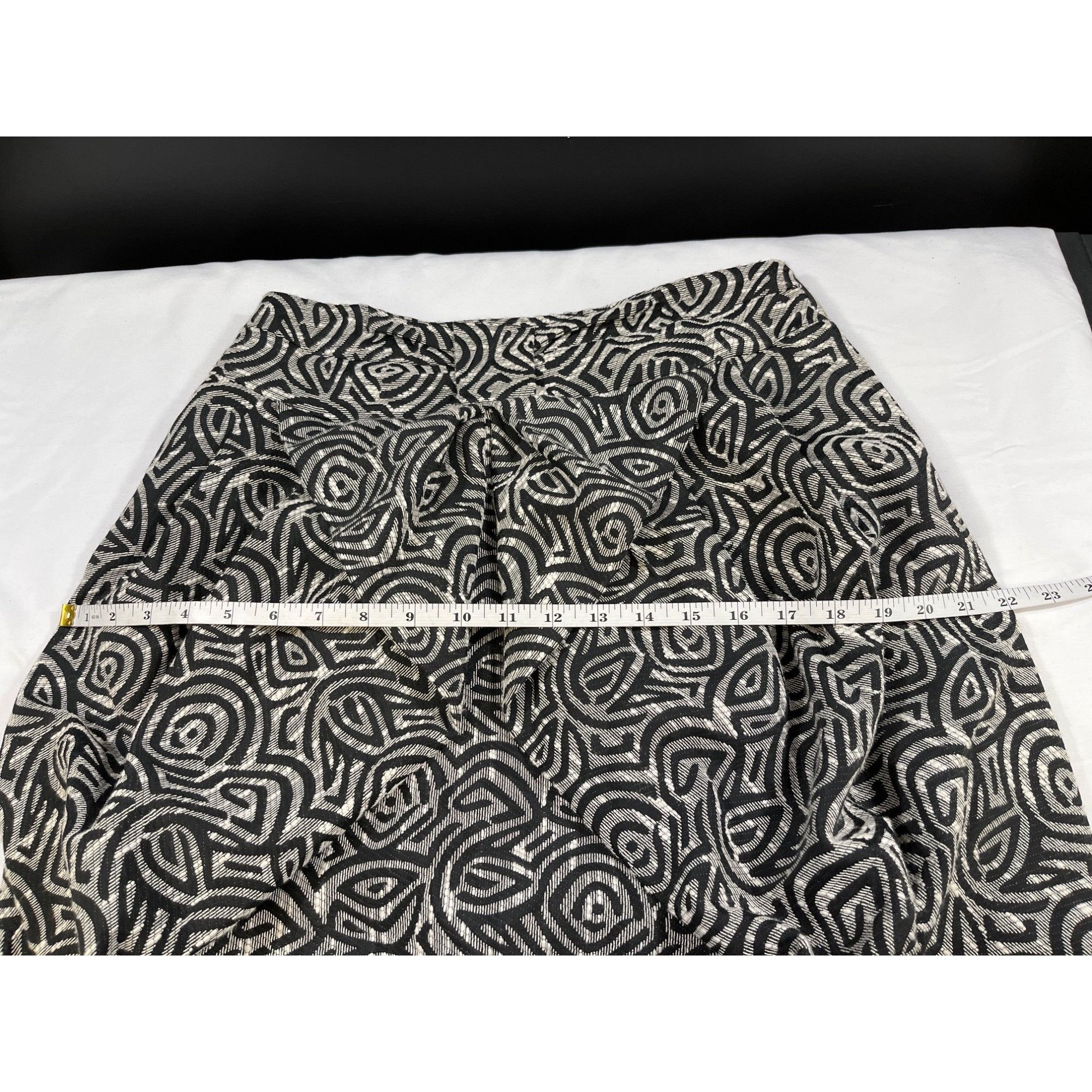 Eva Franco Eva Franco Women's Grey Mini Bubble Skirt Sz 8 SKU 5471 Size 30" / US 8 / IT 44 - 6 Thumbnail