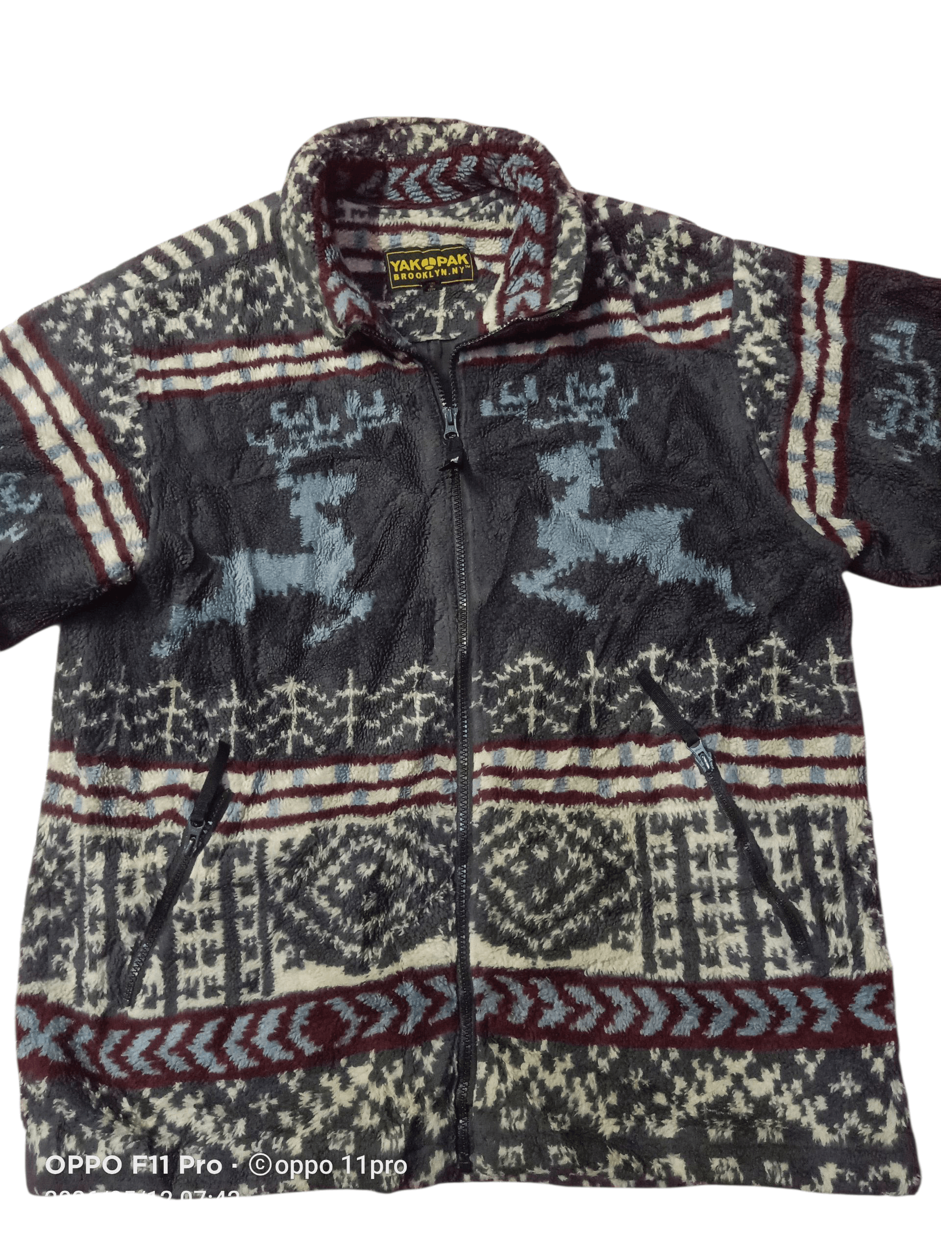 Other 💥Vintage Yakpak Brookly ZIPPER Fleece Men 💥 Size US M / EU 48-50 / 2 - 1 Thumbnail