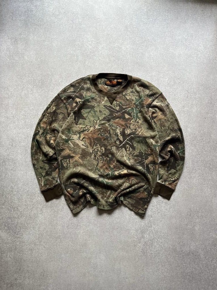 Realtree Vintage Realtree 3D Camo Boxy Longsleeve Tee XL Size US XL / EU 56 / 4 - 2 Thumbnail