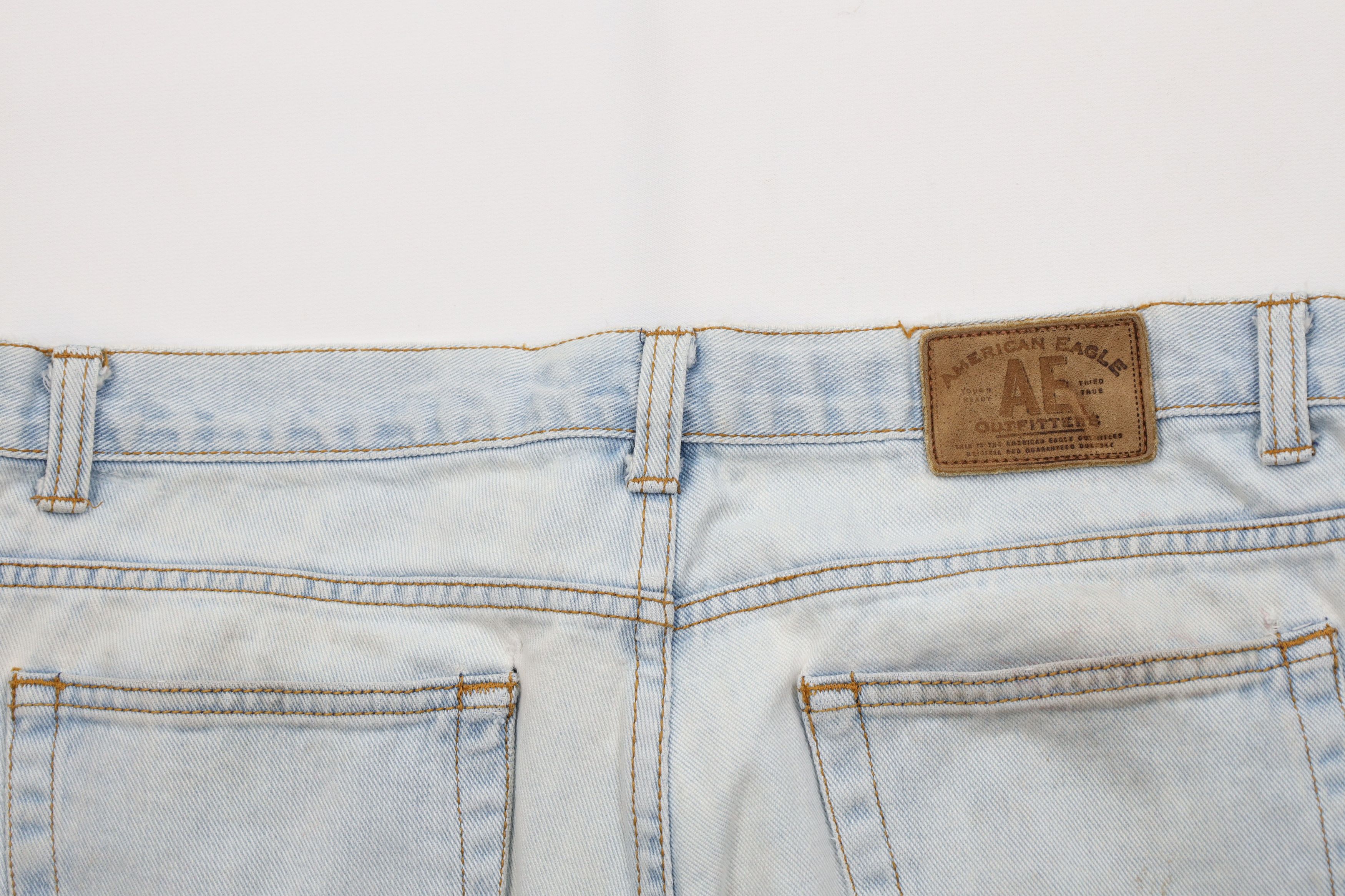 American Eagle Outfitters Vintage 90s American Eagle Outfitters Jean Shorts Jorts Size US 34 / EU 50 - 12 Thumbnail