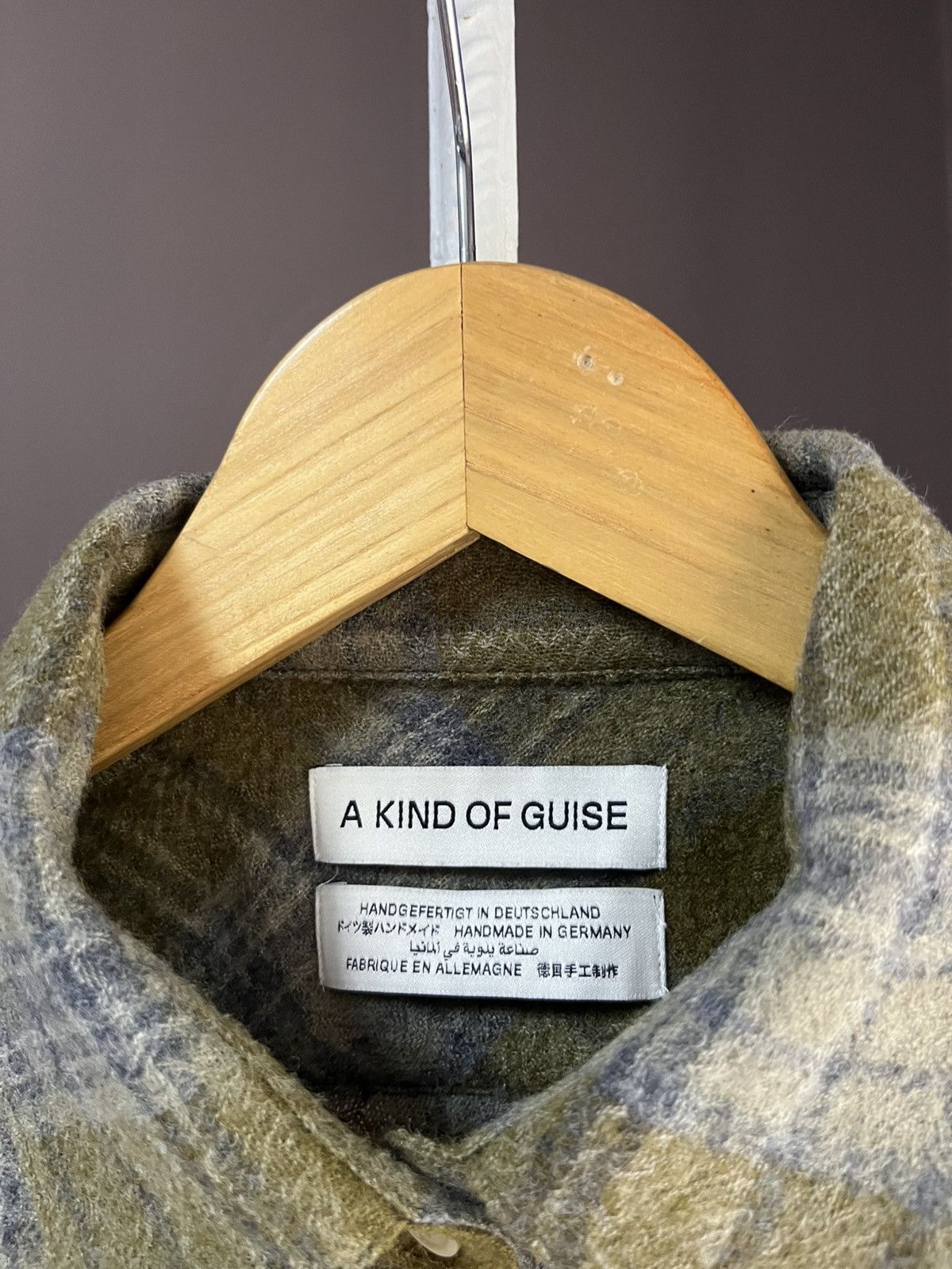 A Kind Of Guise A Kind Of Guise Button Up Wool Overshirt Size US S / EU 44-46 / 1 - 2 Thumbnail