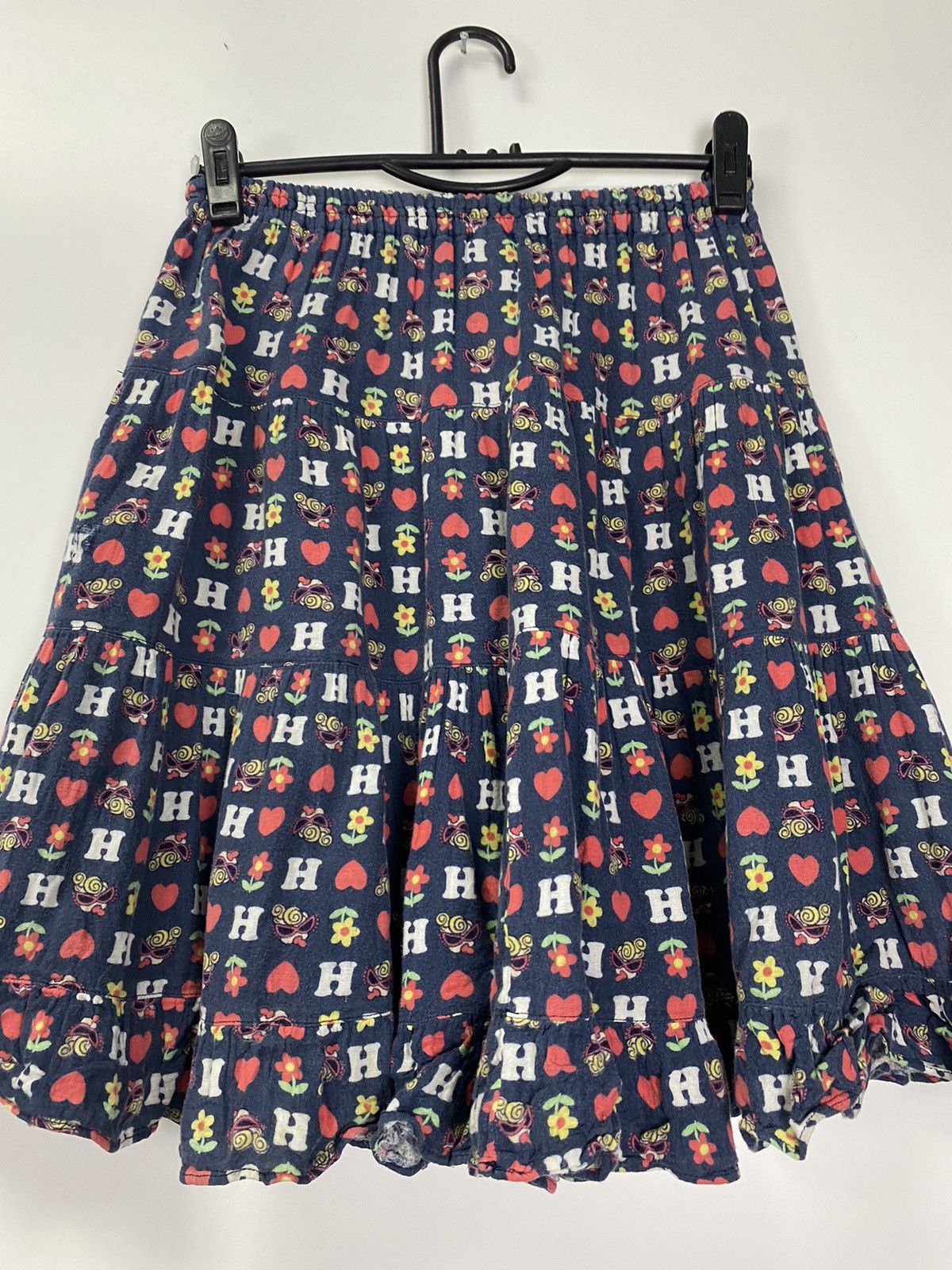 Hysteric Glamour Vintage Hysteric Midi Skirt Overprinted Size 22" - 9 Thumbnail