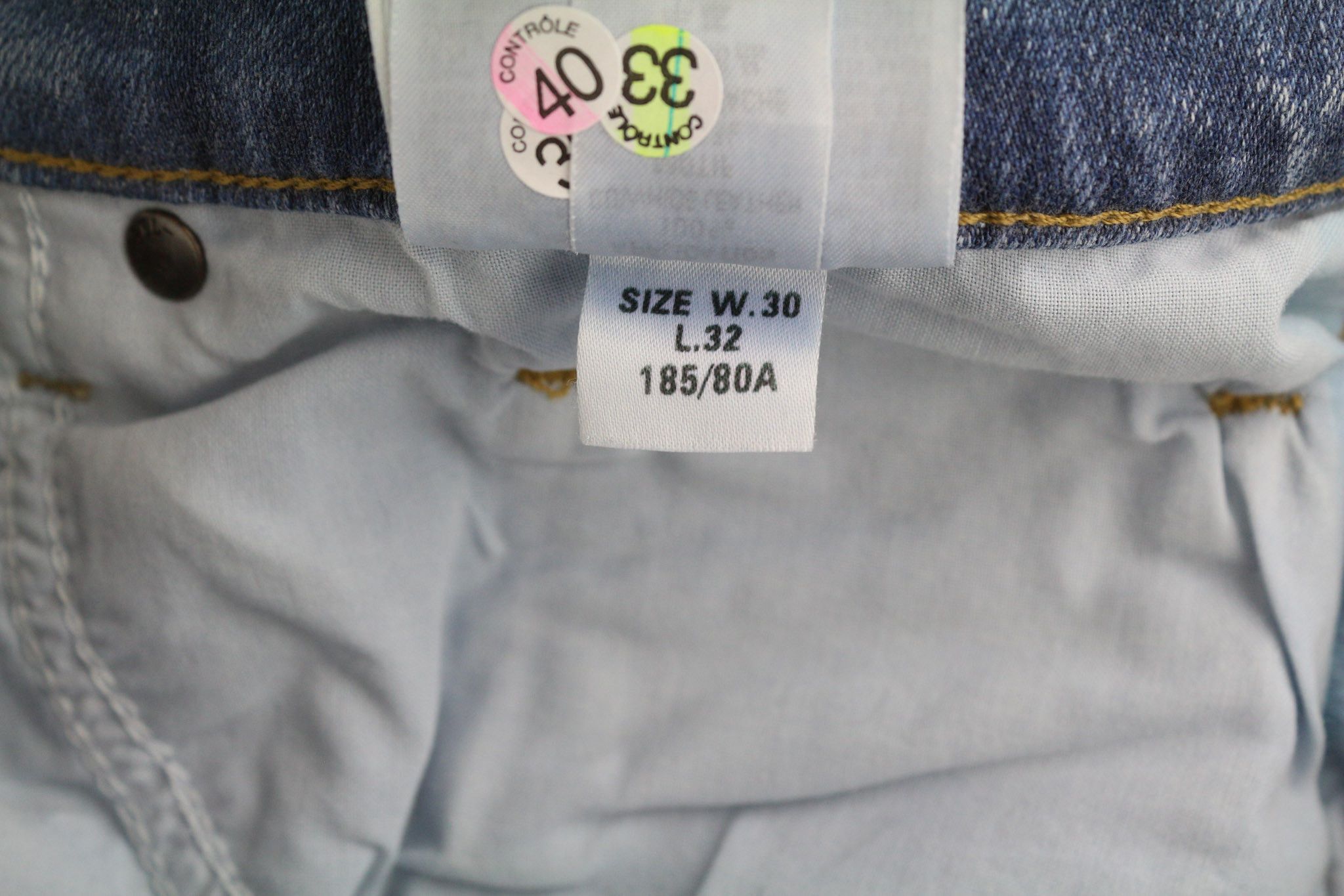Diesel D-MIHTRY 009NF W30/L32 Straight Stretch Jeans 40184 Size US 30 / EU 46 - 10 Thumbnail