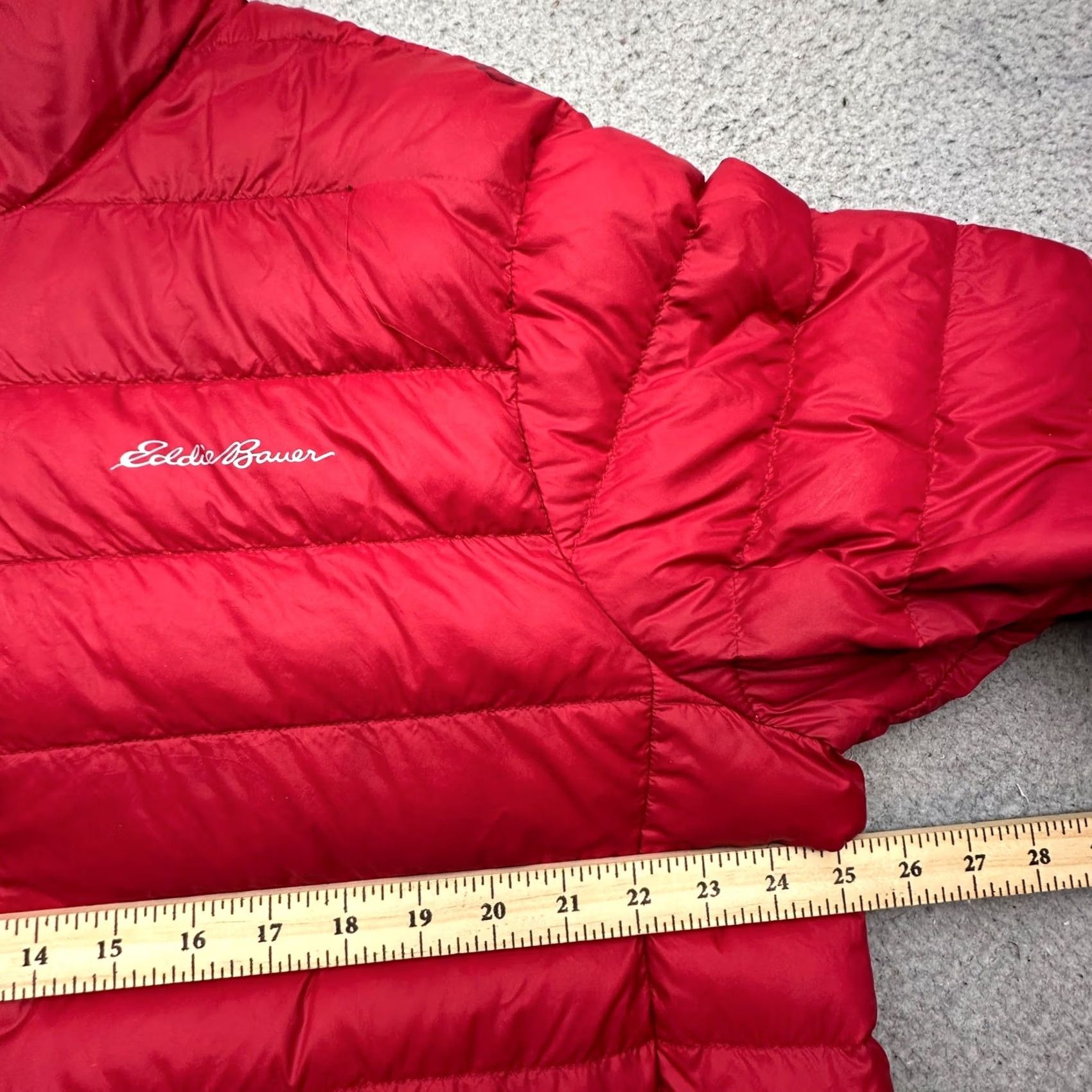 Eddie Bauer Eddie Bauer Down Insulated Puffer Jacket Men XL Red Full Zip STAINED Size US XL / EU 56 / 4 - 4 Thumbnail