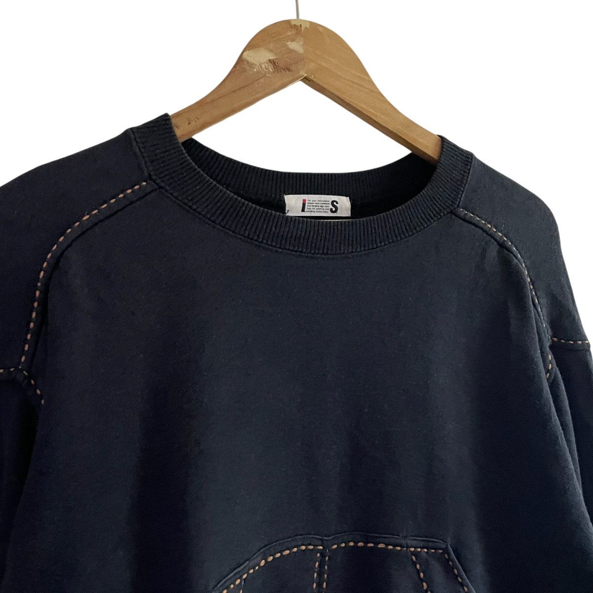 Issey Miyake Vintage 80’s Rare Collection Issey Miyake I.S Big Logo Size US S / EU 44-46 / 1 - 8 Thumbnail