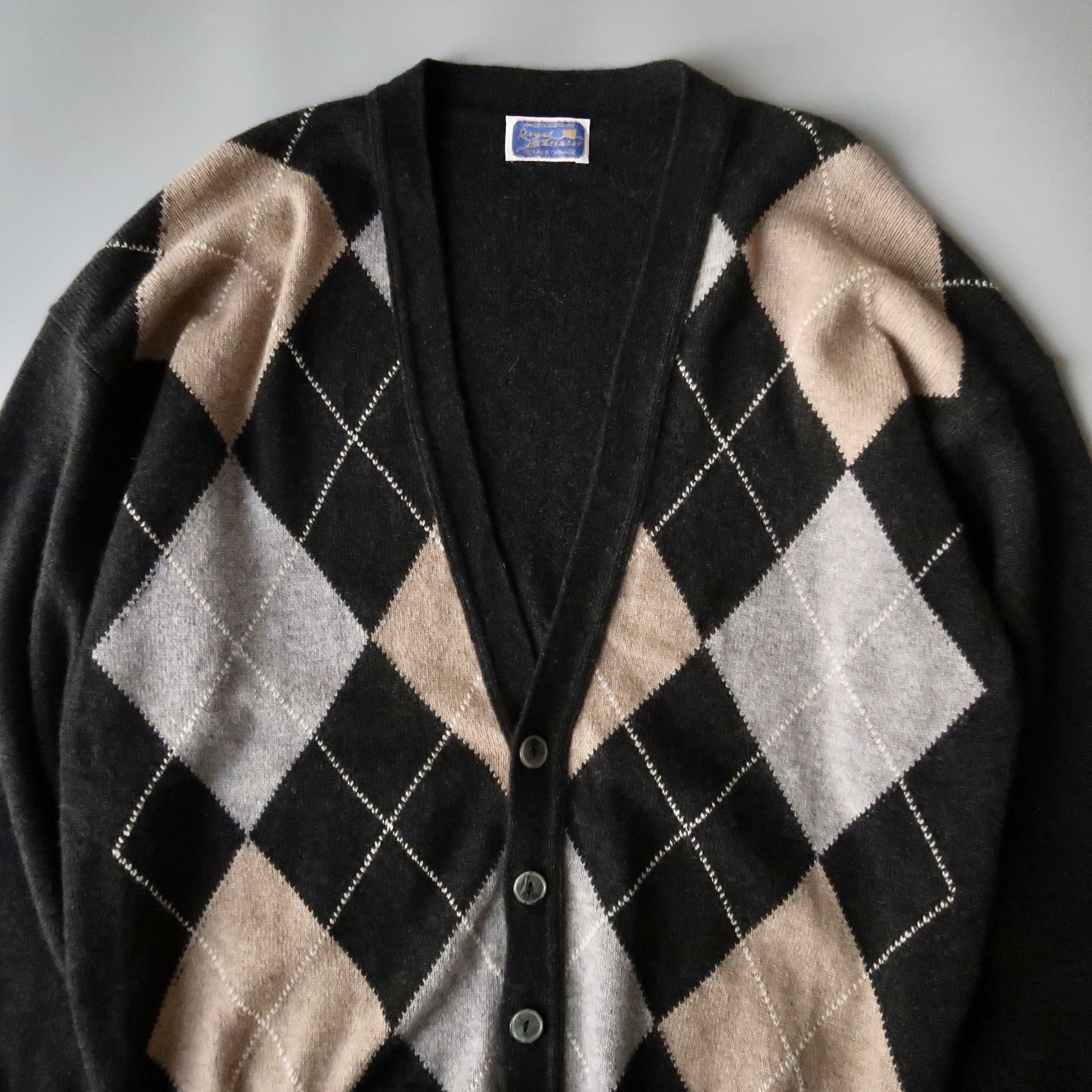 Vintage VTG Royal Ballater pure cashmere cardigan, made in Scotland Size US L / EU 52-54 / 3 - 5 Thumbnail