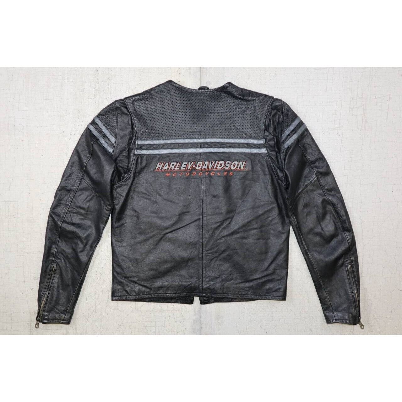 Harley Davidson Harley Davidson Black Leather Jacket Womens Size Small Size S / US 4 / IT 40 - 7 Thumbnail