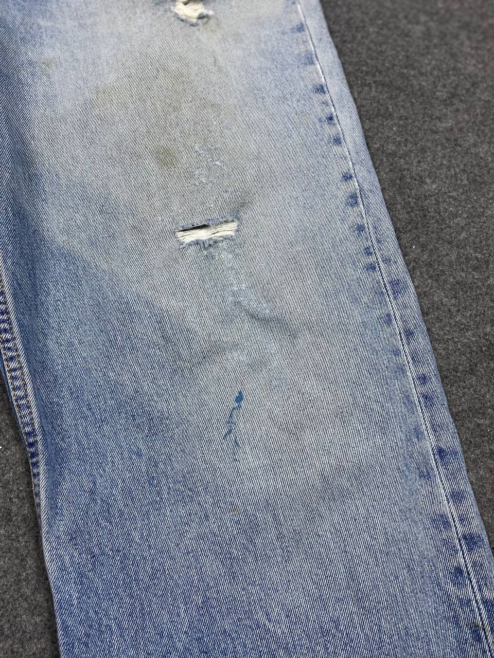 Levi's levis 550 distressed denim nice design Size US 40 / EU 56 - 12 Thumbnail