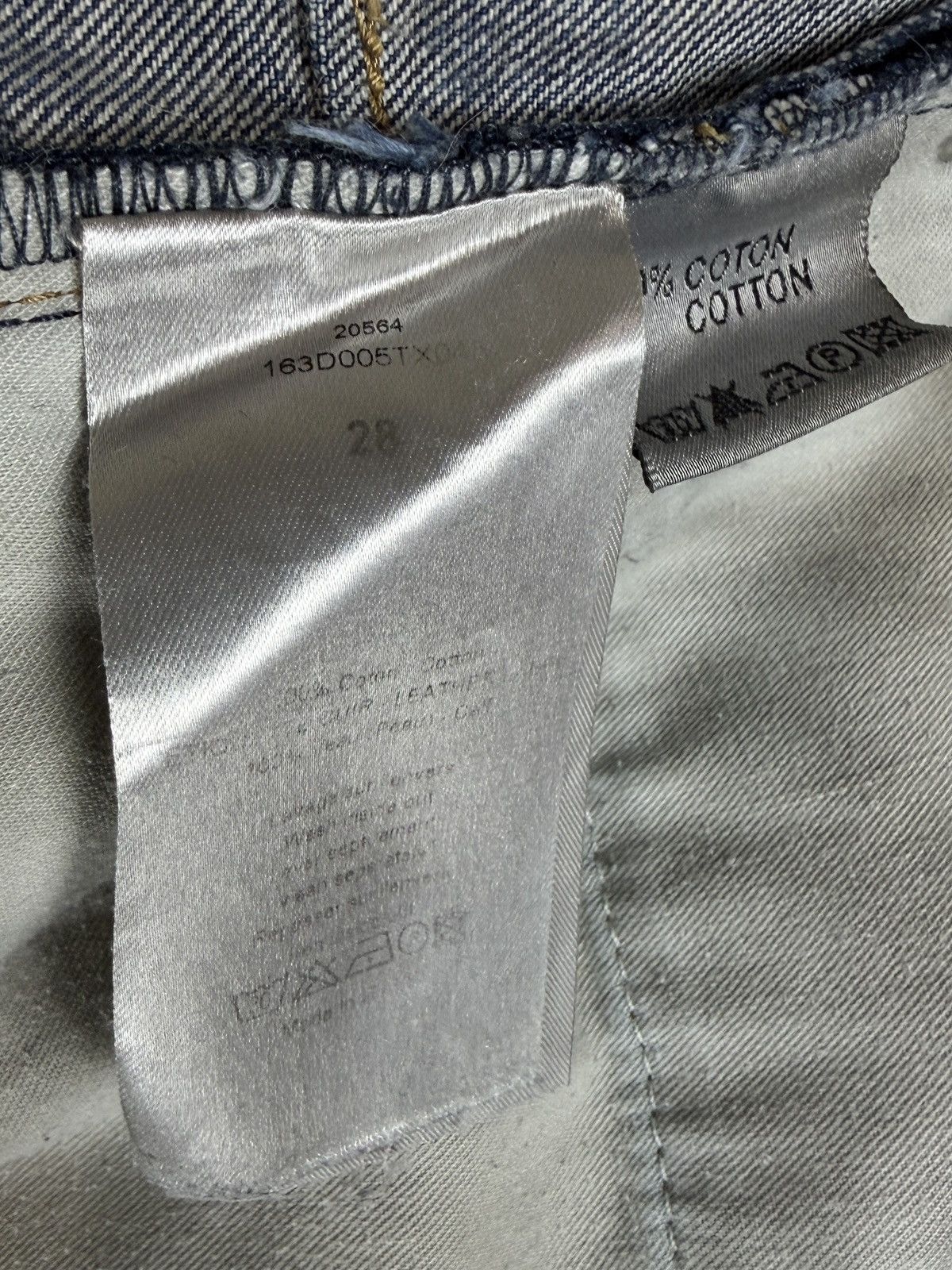 Dior AW12 Dior Homme Faded Indigo Jake Denim Jeans KVA Size US 28 / EU 44 - 12 Thumbnail