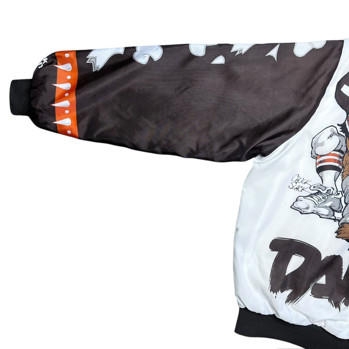 Chalk Line 90s NFL Cleveland Browns Dawgs Chalk Line Fanimation Jacket Size US L / EU 52-54 / 3 - 7 Thumbnail