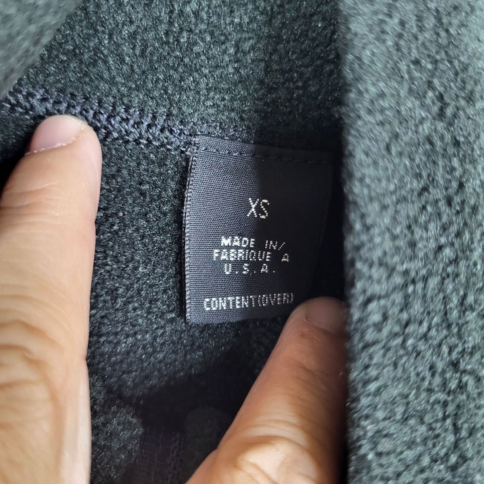 Patagonia Patagonia Women's Black Neoprene Half Zip Fleece Lined Pullover Top XS Regular Activewear Jacket Sweatshirt Size XS / US 0-2 / IT 36-38 - 7 Thumbnail