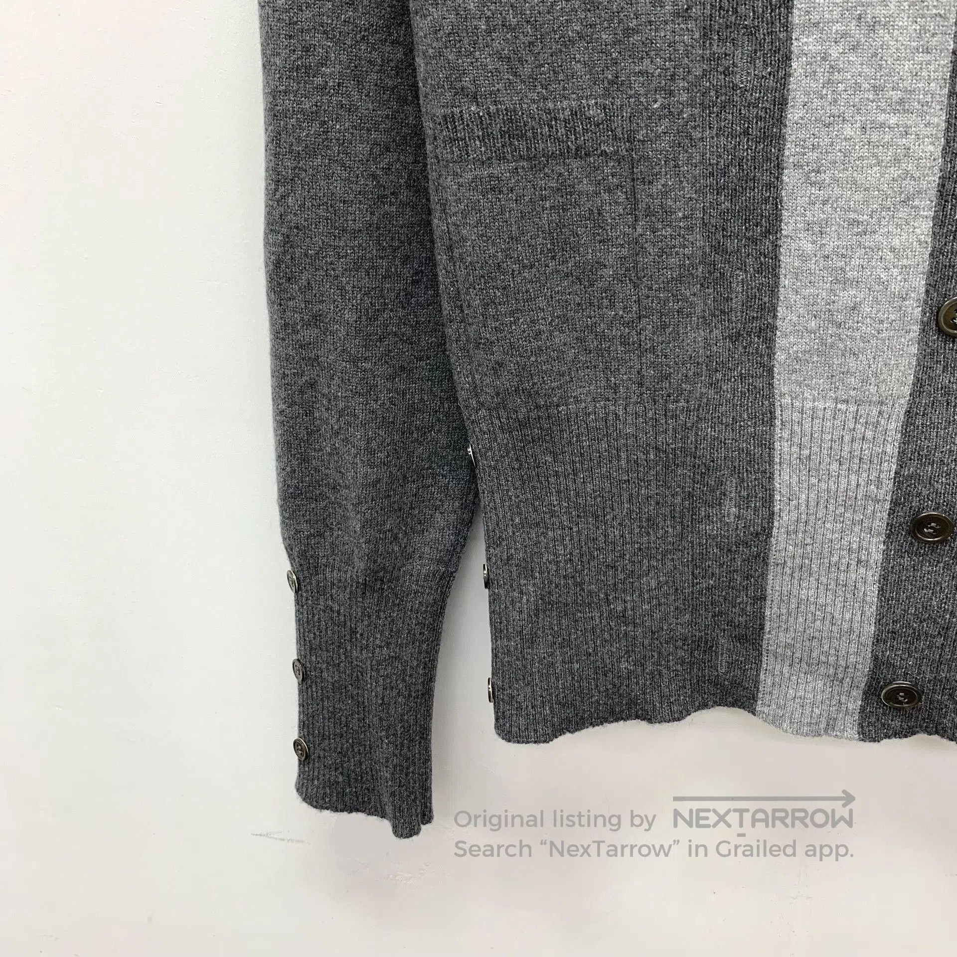 Thom Browne Thom Browne 4-Bar Cashmere Crewneck Sweater. Size US XS / EU 42 / 0 - 4 Thumbnail