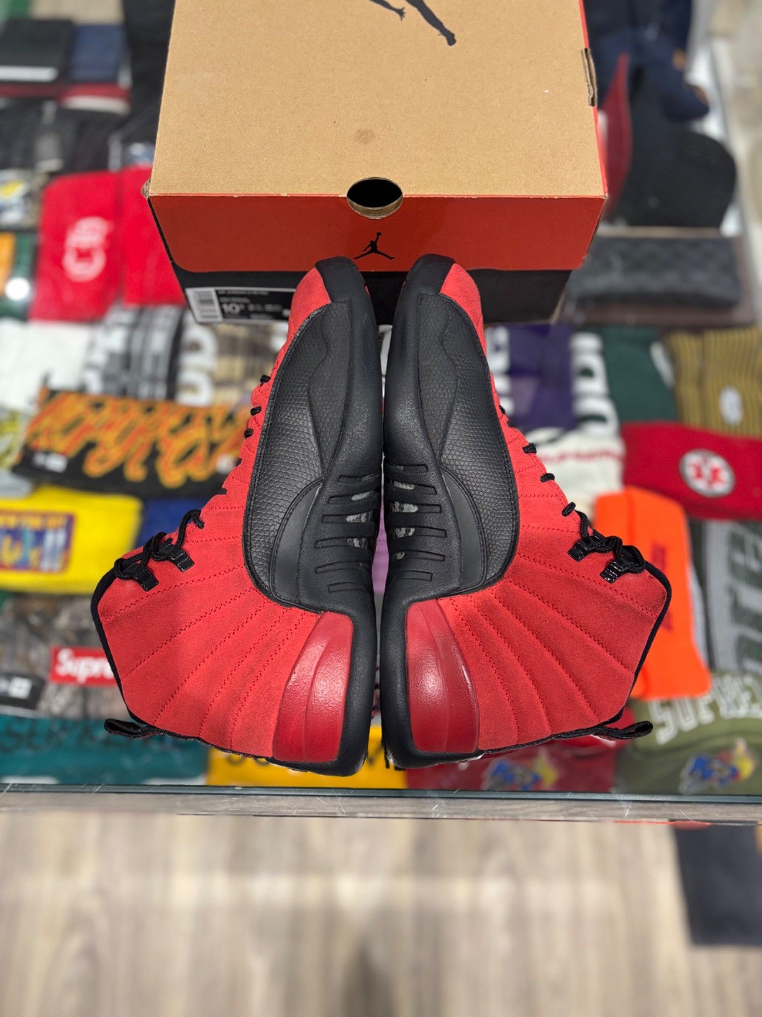 Jordan Brand Jordan 12 Reverse Flu Game Size US 10.5 / EU 43-44 - 5 Thumbnail
