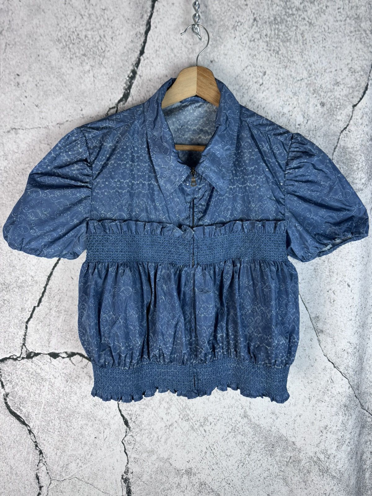 Prada Nylon Short Light Short Sleeve Jacket