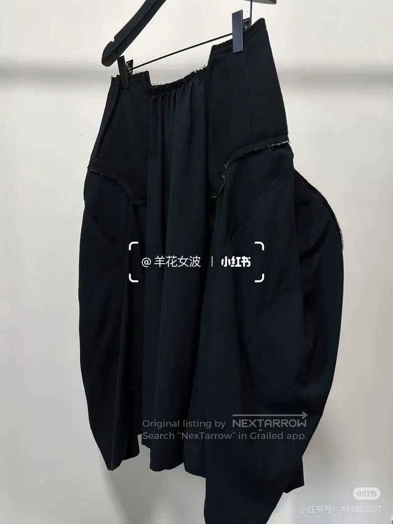 Comme des Garcons Comme Des Garcons size S Asymmetrical Patchwork Deconstruc Size 23" - 4 Thumbnail