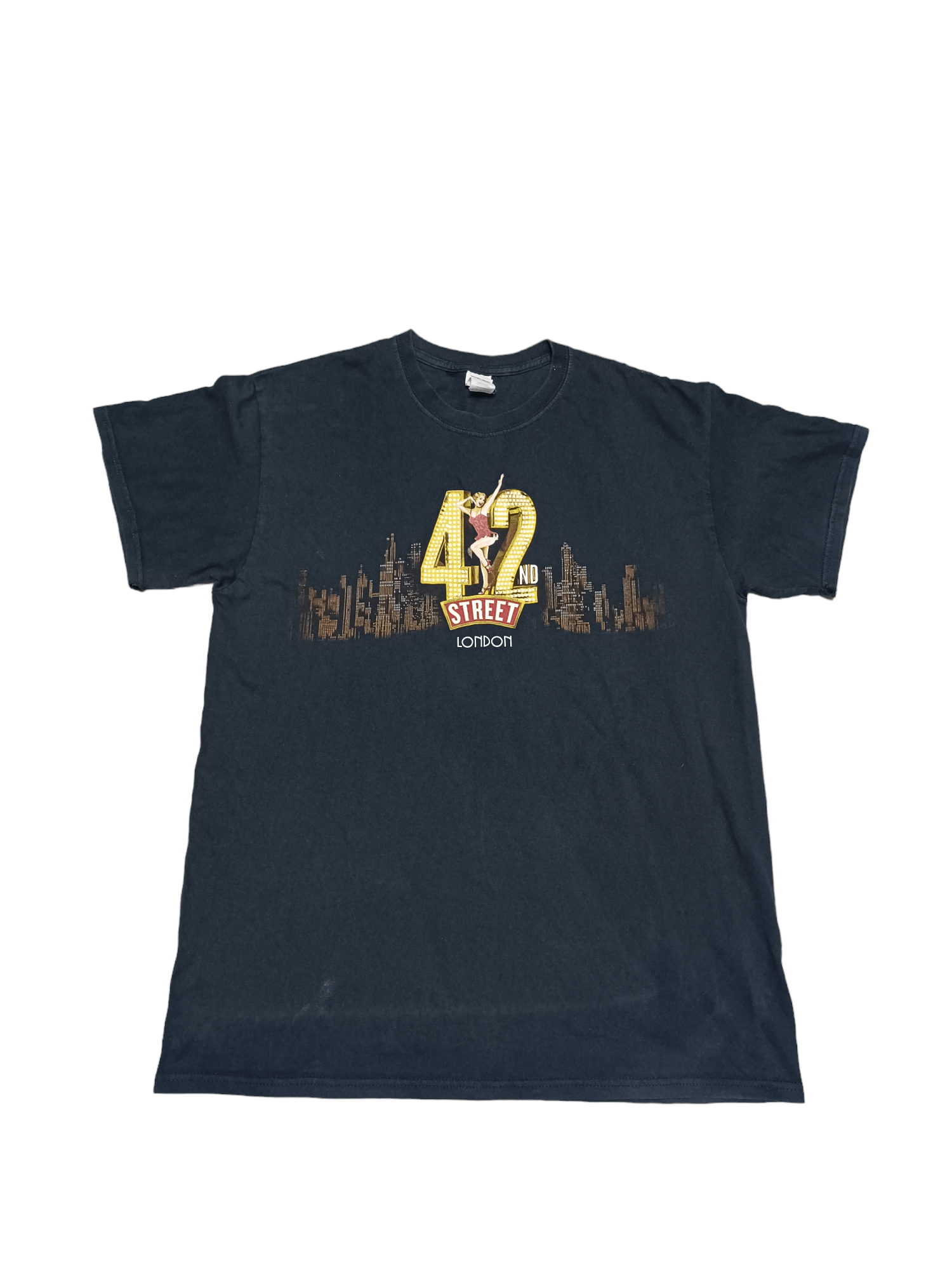 Gildan 42-ND STREET LONDON VINTAGE GILDAN HEAVY COTTON GIRL TEE Size US L / EU 52-54 / 3 - 1 Thumbnail