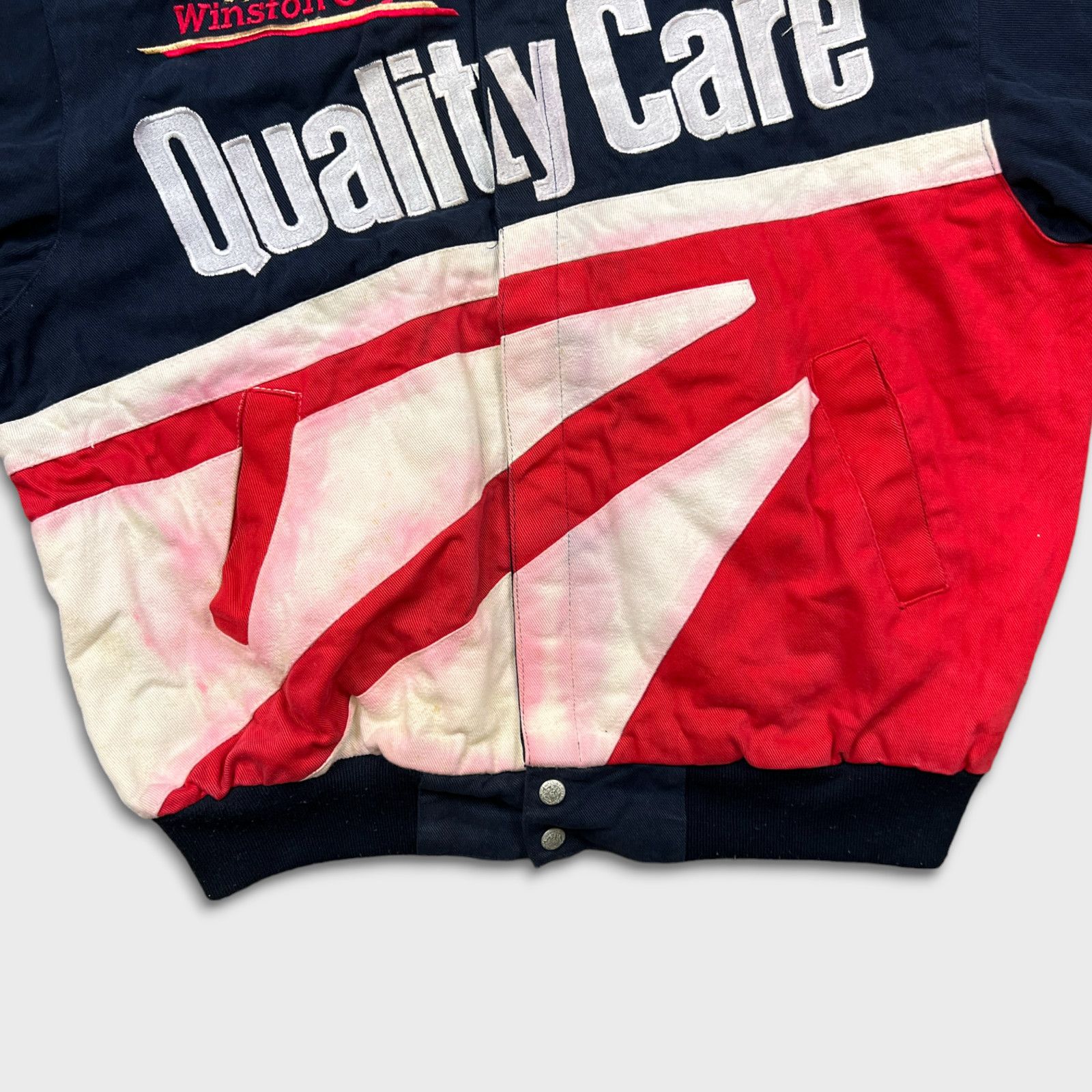 Jeff Hamilton × NASCAR × Vintage Jeff Hamilton Jacket Large USA Dale Jarret NASCAR Racing 90s Size US L / EU 52-54 / 3 - 3 Thumbnail