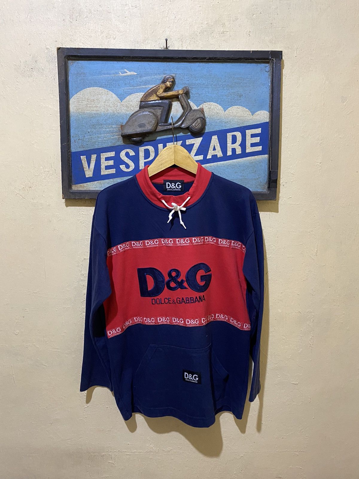 Dolce newest and Gabbana 90s D&G Big Logo Sweatshirt