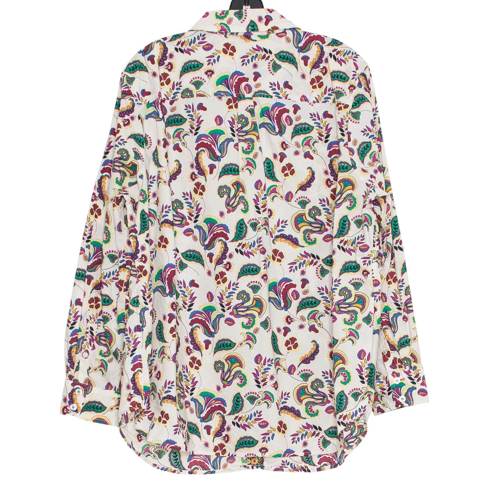 Talbots Talbots Paisley Floral Button Up Top Long Sleeve Boho 2X Size XXL / US 16-18 / IT 52-54 - 3 Thumbnail
