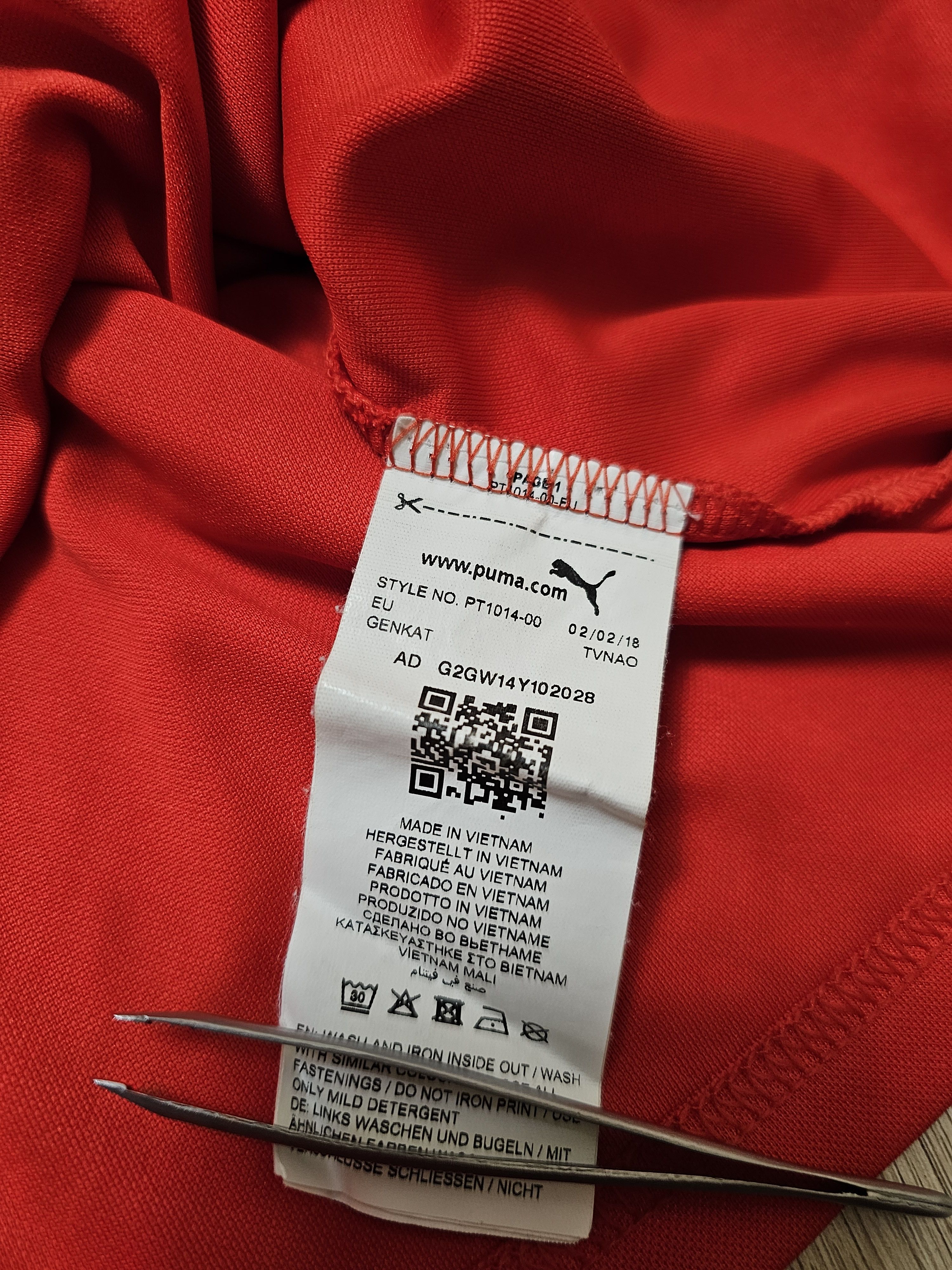 All Sport × Puma CRYSTAL PALACE 2019 2020 FOOTBALL SHIRT SOCCER JERSEY Size US XL / EU 56 / 4 - 7 Thumbnail