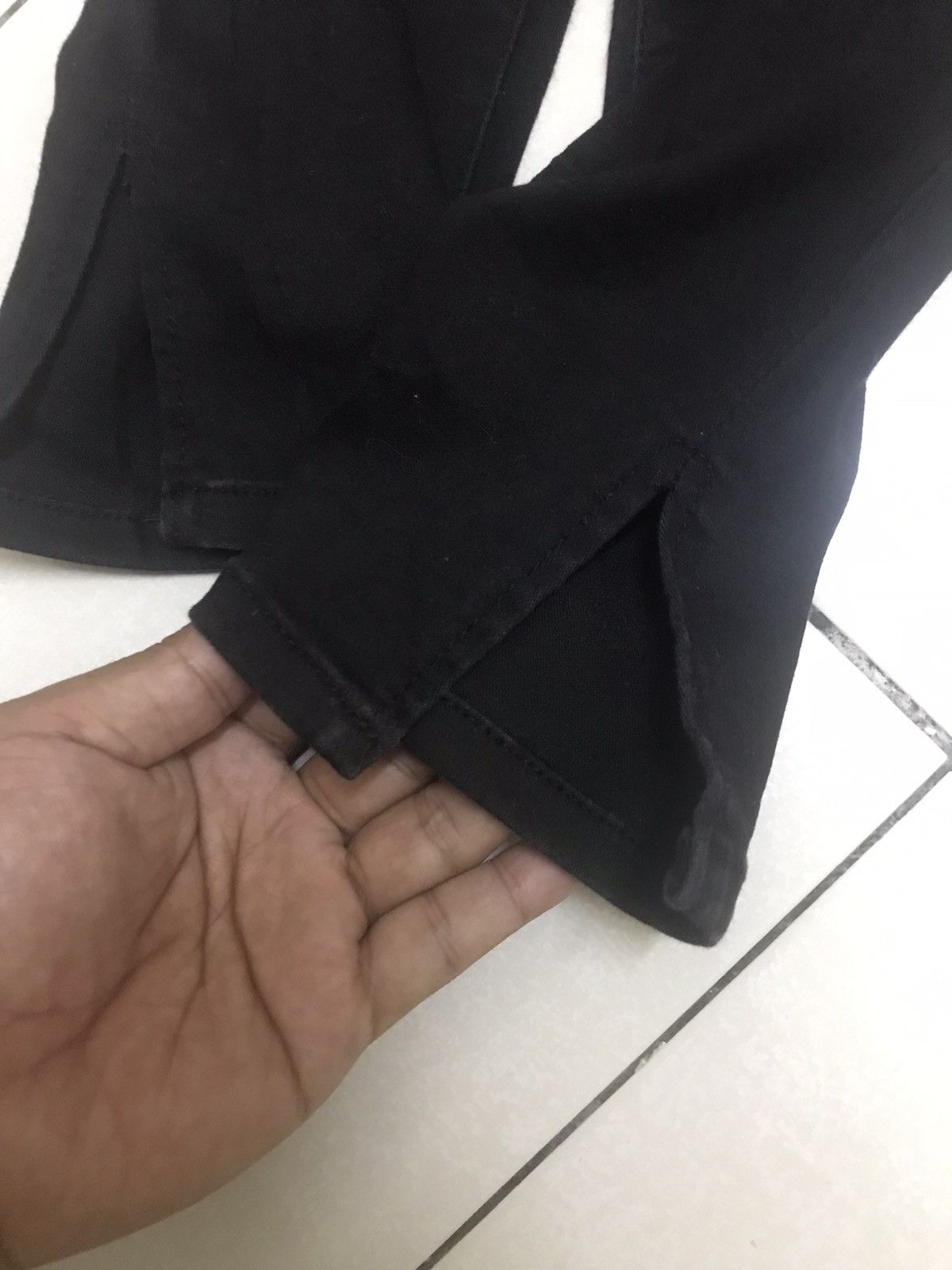 Japanese Brand CH CHROME HEART BLACK PANTS Size US 27 - 5 Thumbnail