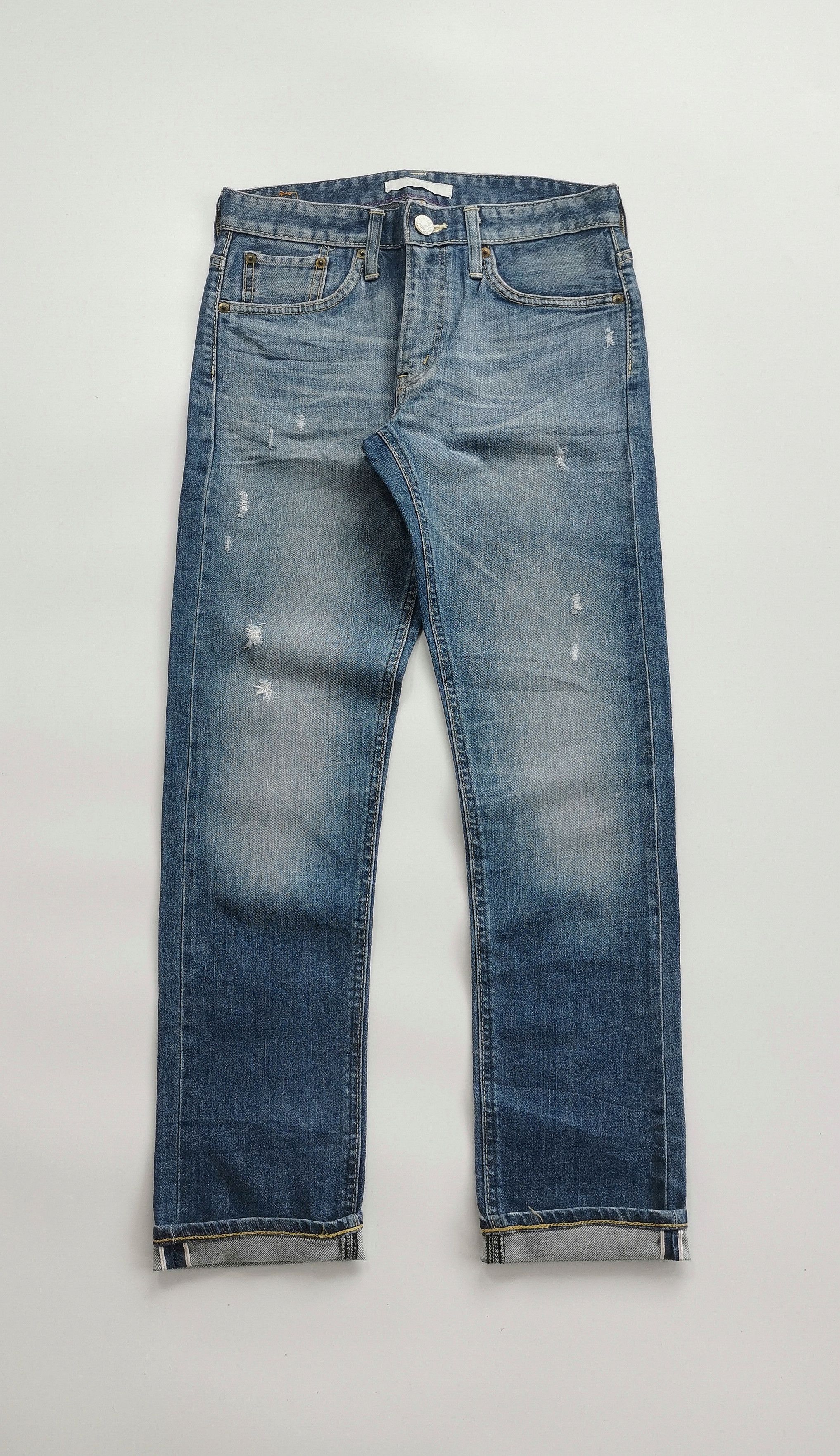 Sugar Cane Edwin Co Ltd Tokyo Japan Slim Selvedge Chainstitch DenimJean Size US 29 - 1 Thumbnail