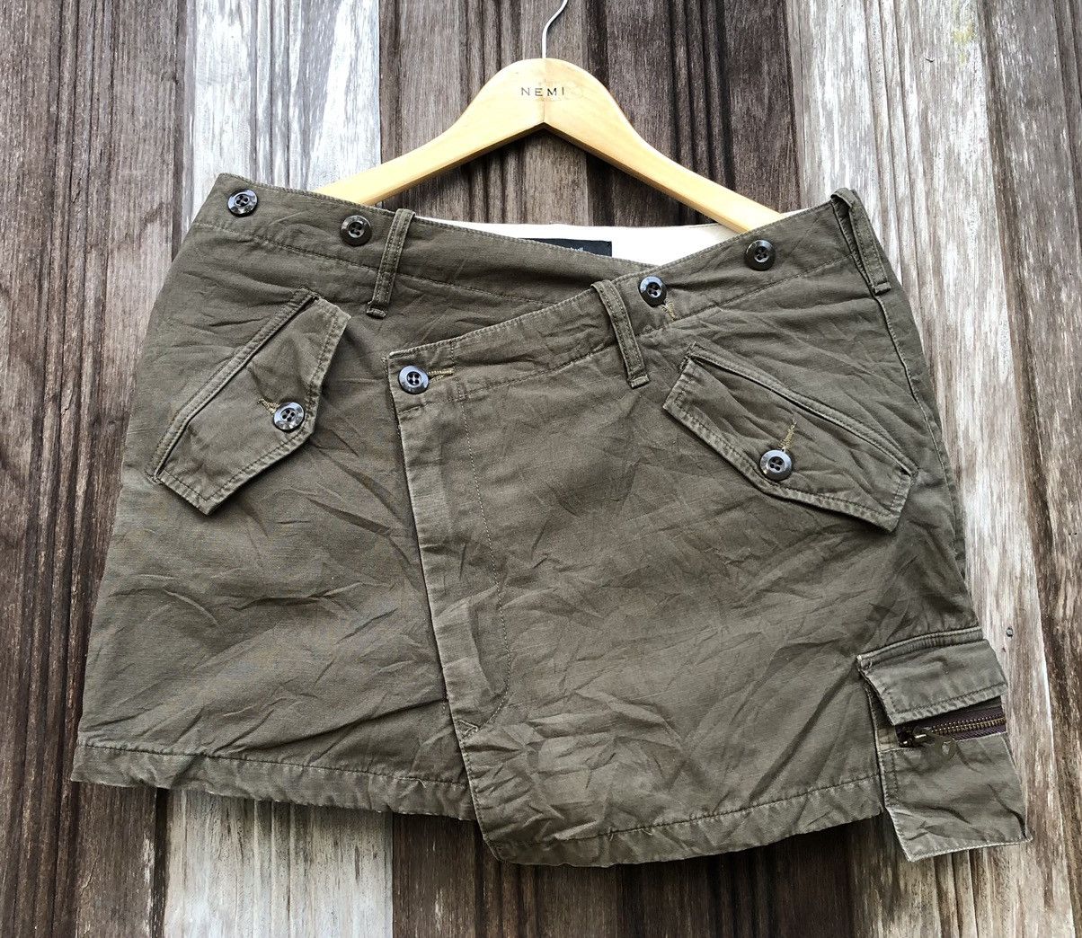 Johnbull Japanese Johnbull Kojima Japan Military Cargo Skirt Size 30" / US 8 / IT 44 - 1 Thumbnail