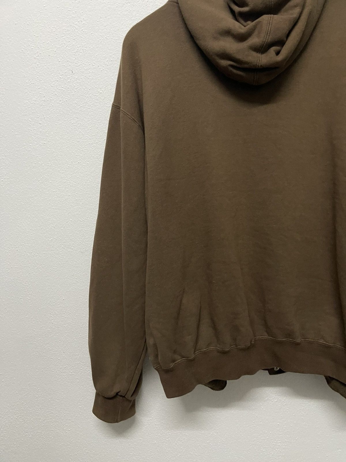 Stussy 90s STUSSY BUTTON UP HOODIE SWEATER BOX LOGO RARE DESIGN Size US M / EU 48-50 / 2 - 12 Thumbnail