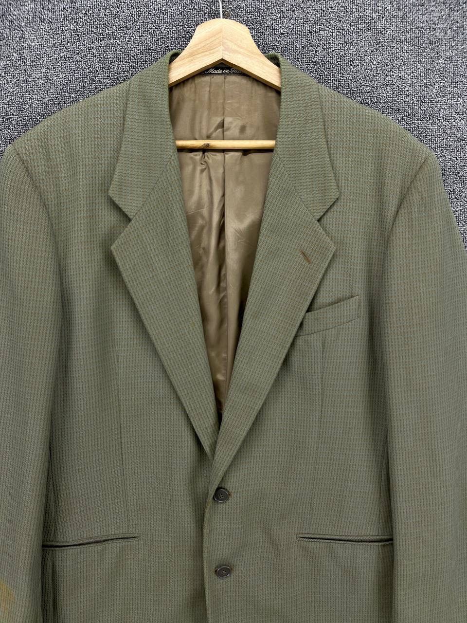 Giorgio Armani Vintage Giorgio Armani Luxury Wool Blazer Coat Jacket Size US M / EU 48-50 / 2 - 5 Thumbnail