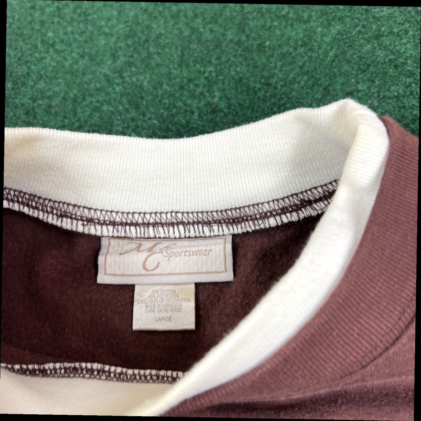 Lee Vintage 90s Cardinal Sweatshirt Adult Large USA Size L / US 10 / IT 46 - 7 Thumbnail