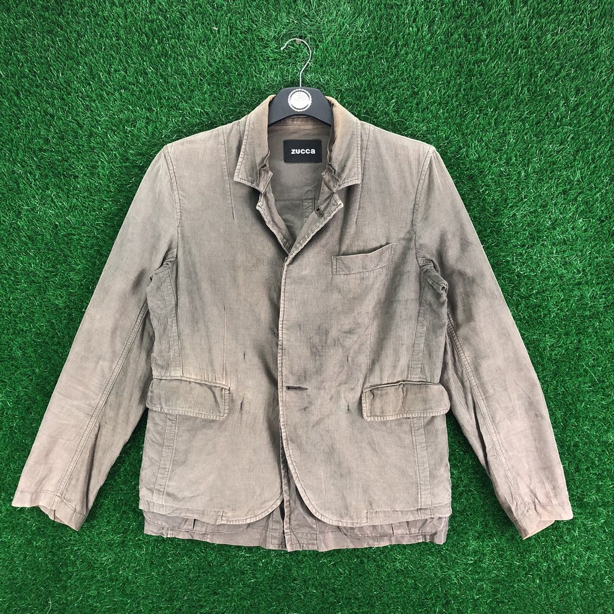 CABANE de ZUCCa Vintage Cabane de Zucca Corduroy Double Layers Jacket Size US S / EU 44-46 / 1 - 1 Thumbnail