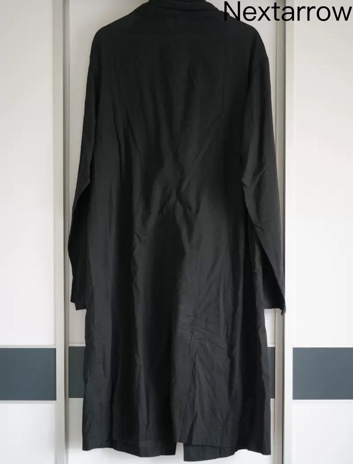 Yohji Yamamoto Yohji Yamamoto 17ss cotton and linen scarf windbreaker Size US L / EU 52-54 / 3 - 2 Thumbnail