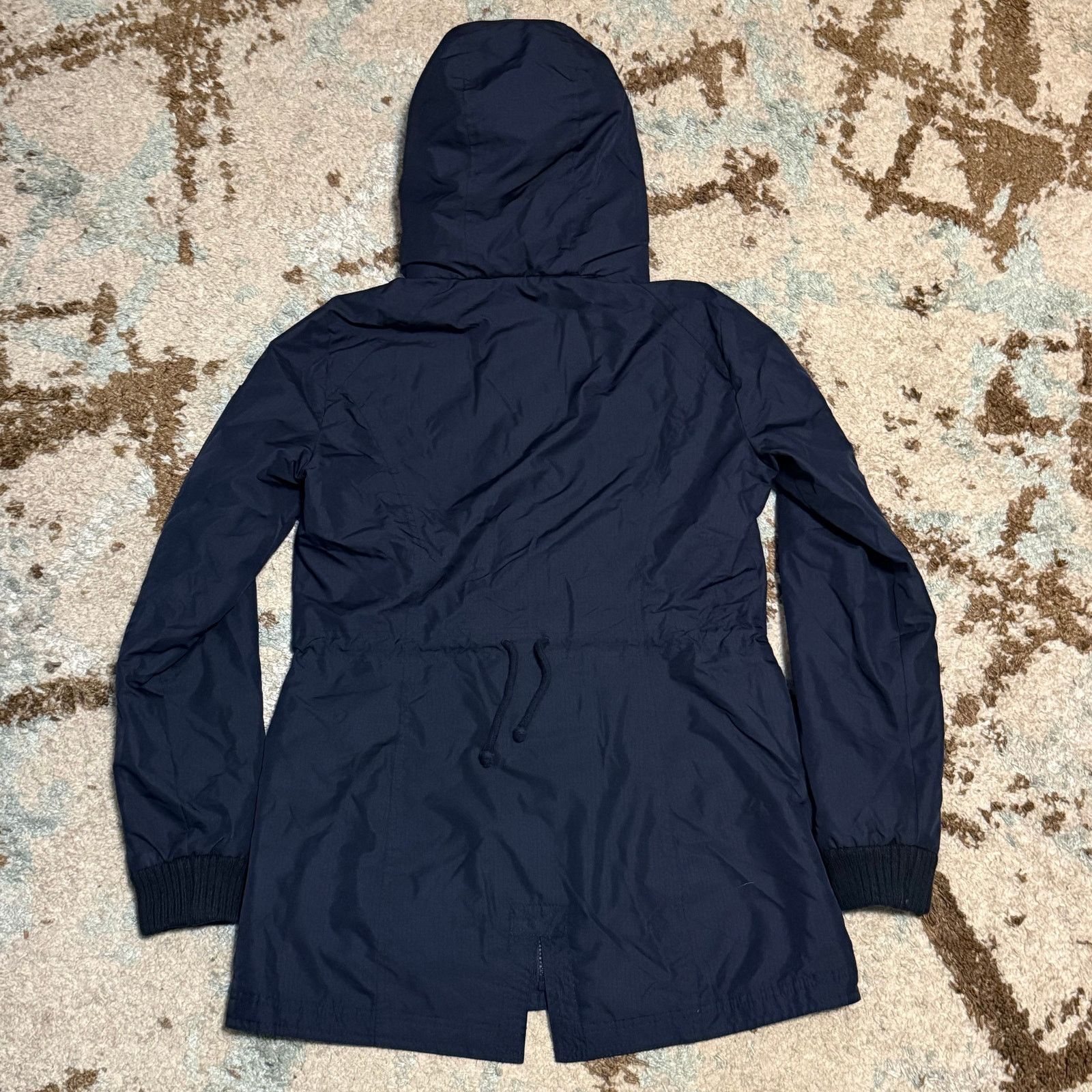Hollister Hollister All Weather Jacket Womens Medium Faux Fur Hood Size M / US 6-8 / IT 42-44 - 2 Thumbnail