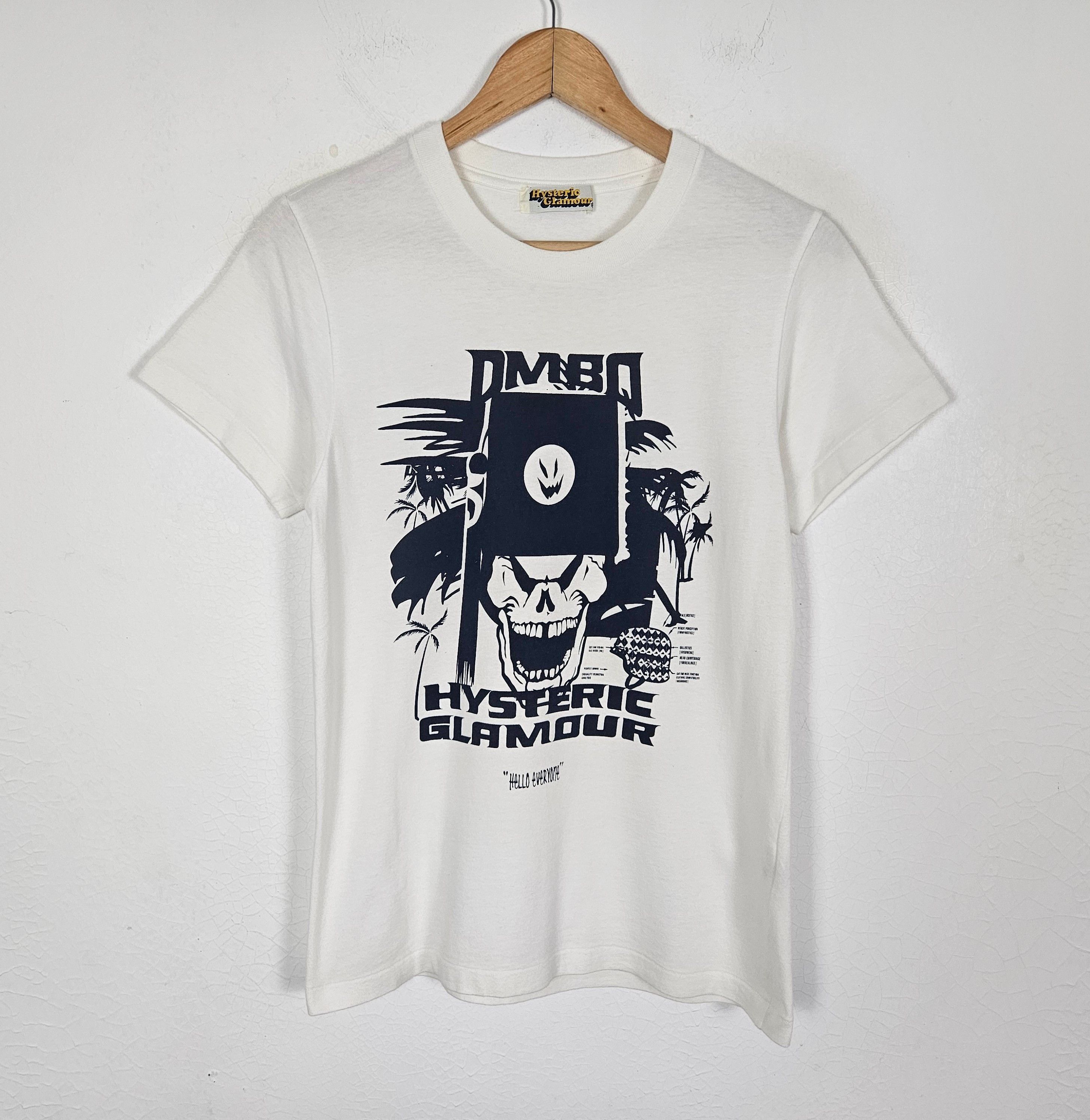Hysteric Glamour Hysteric Glamour DMBQ tee Shirt Size US S / EU 44-46 / 1 - 2 Thumbnail