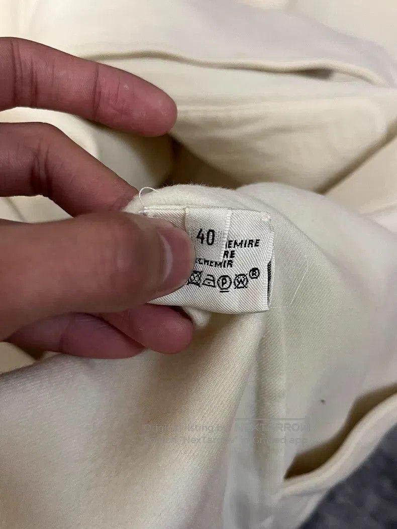 Hermes Hermes Beige Long Cashmere Goat Fur Coat Size S / US 4 / IT 40 - 4 Thumbnail