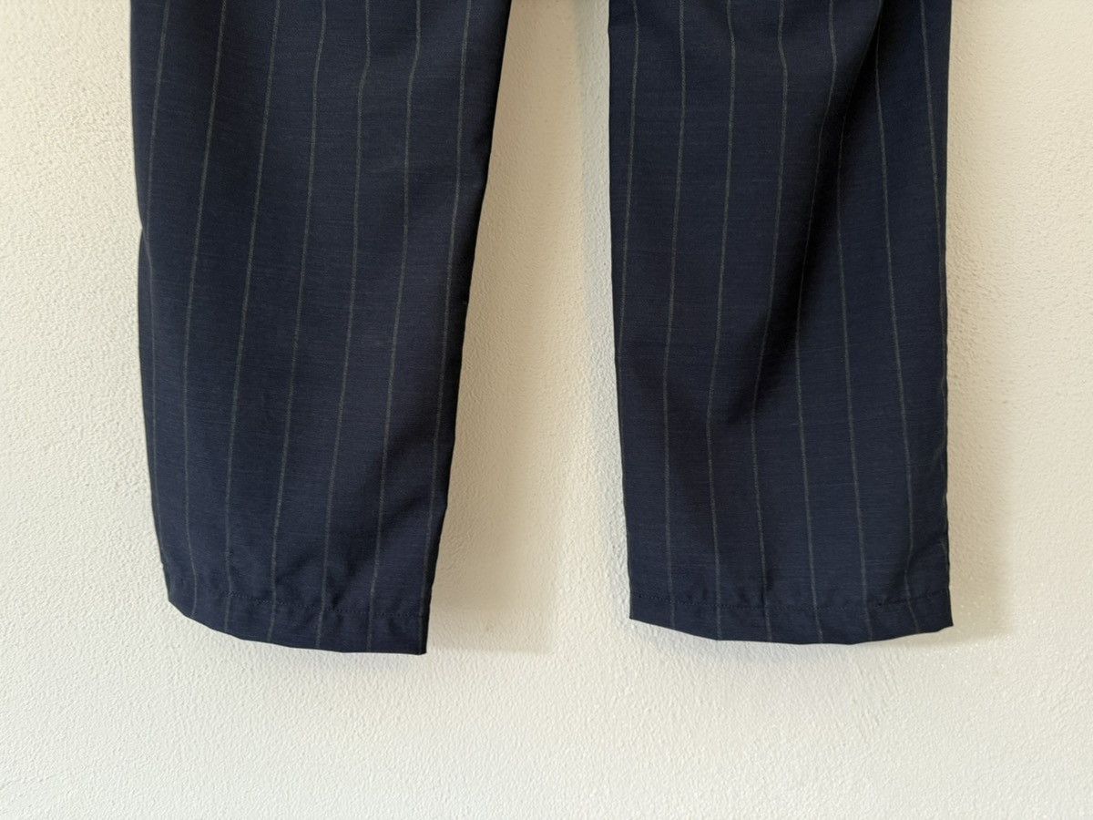 Brunello Cucinelli Brunello Cucinelli Navy Pinstripe Wool Trousers Size US 34 / EU 50 - 9 Thumbnail