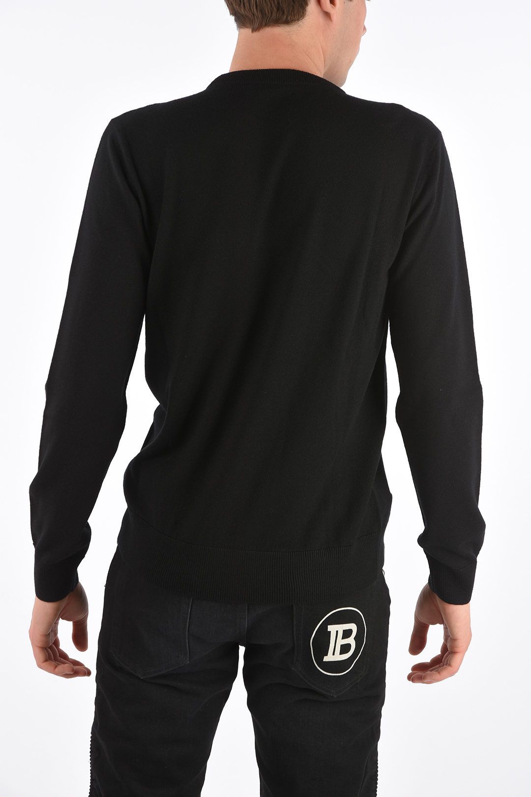 Givenchy o1srvl11e0225 Sweater in Black Size US XL / EU 56 / 4 - 2 Thumbnail