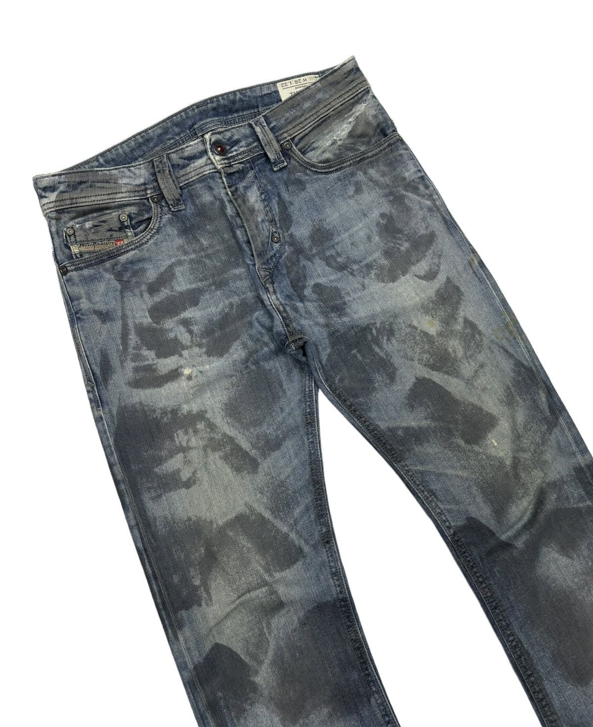 Diesel RARE DIESEL SUKAJAN DRAGON EMBROIDERY DENIM JEANS Size US 31 - 3 Thumbnail