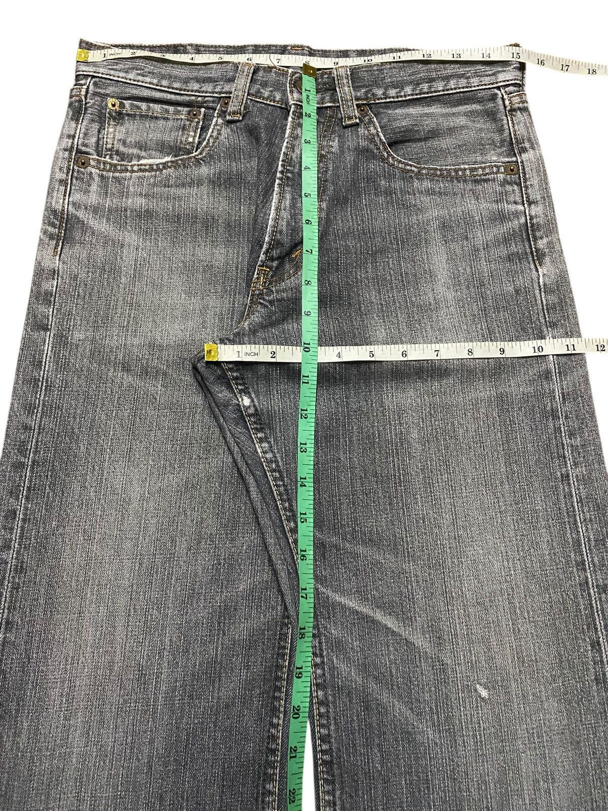 Japanese Brand Vintage Japan Brand Bobson Fade Black Distressed Loose Jeans Size US 32 / EU 48 - 12 Thumbnail