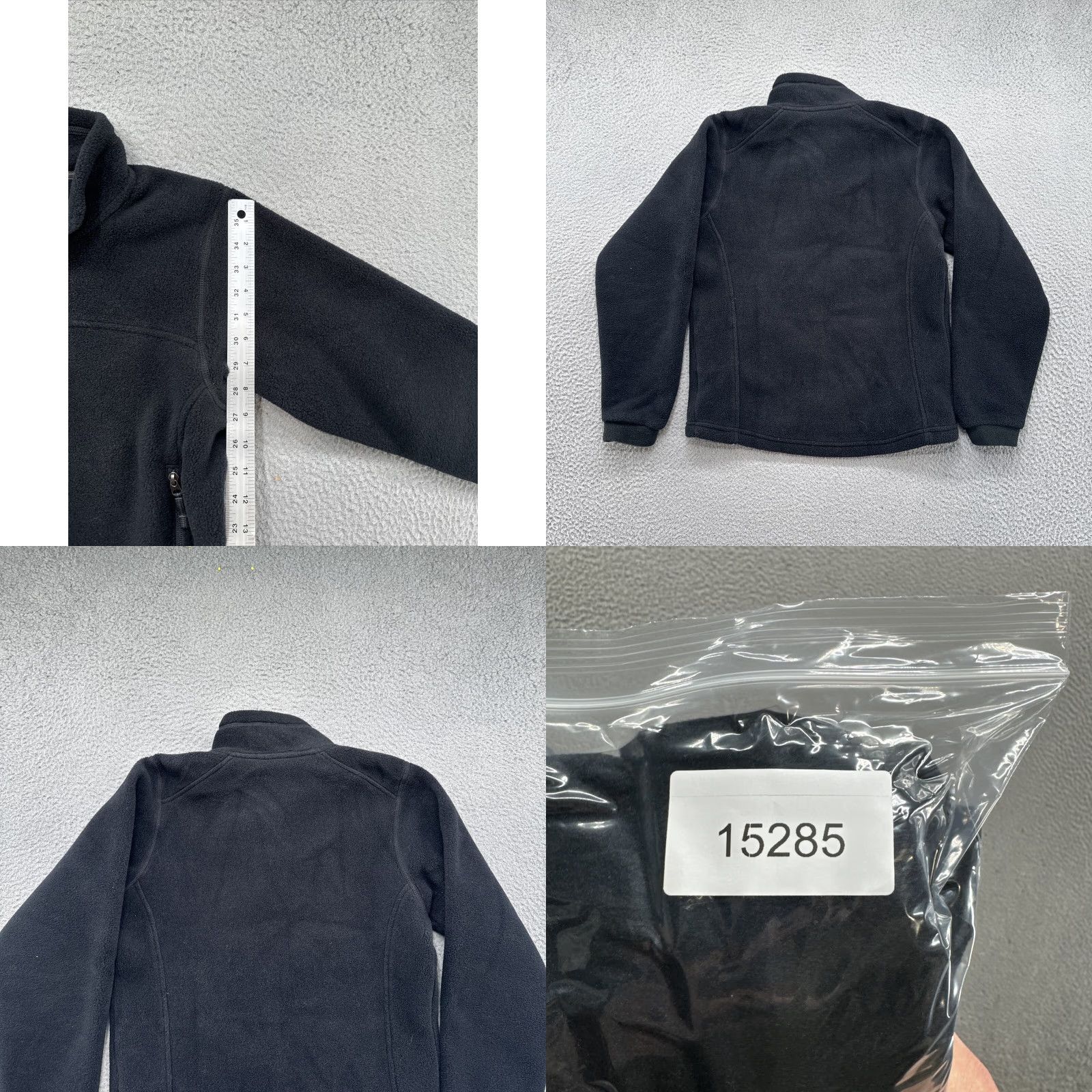 Vintage REI Black Fleece Zip In Women's Long Sleeve Mock Neck Jacket Size S Black Fleece Jacket Womens ZIP In Mock Neck Long Sleeve Size S / US 4 / IT 40 - 8 Thumbnail