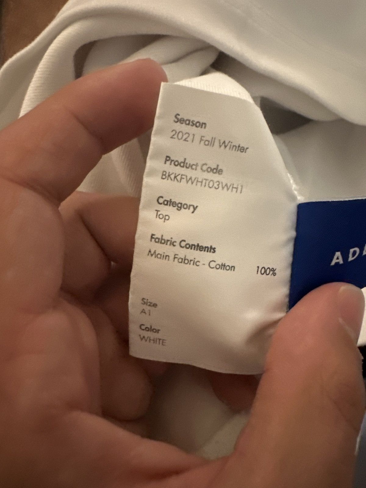 Ader Error × Maison Kitsune Maison Kitsune X Adder Error Meditation Fox White T-Shirt Size US S / EU 44-46 / 1 - 8 Thumbnail