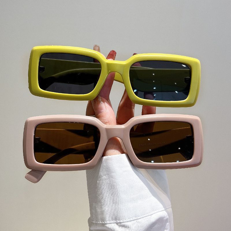 VIBE Modern Street ins style custom avant-garde sunglasses Size ONE SIZE - 1 Thumbnail