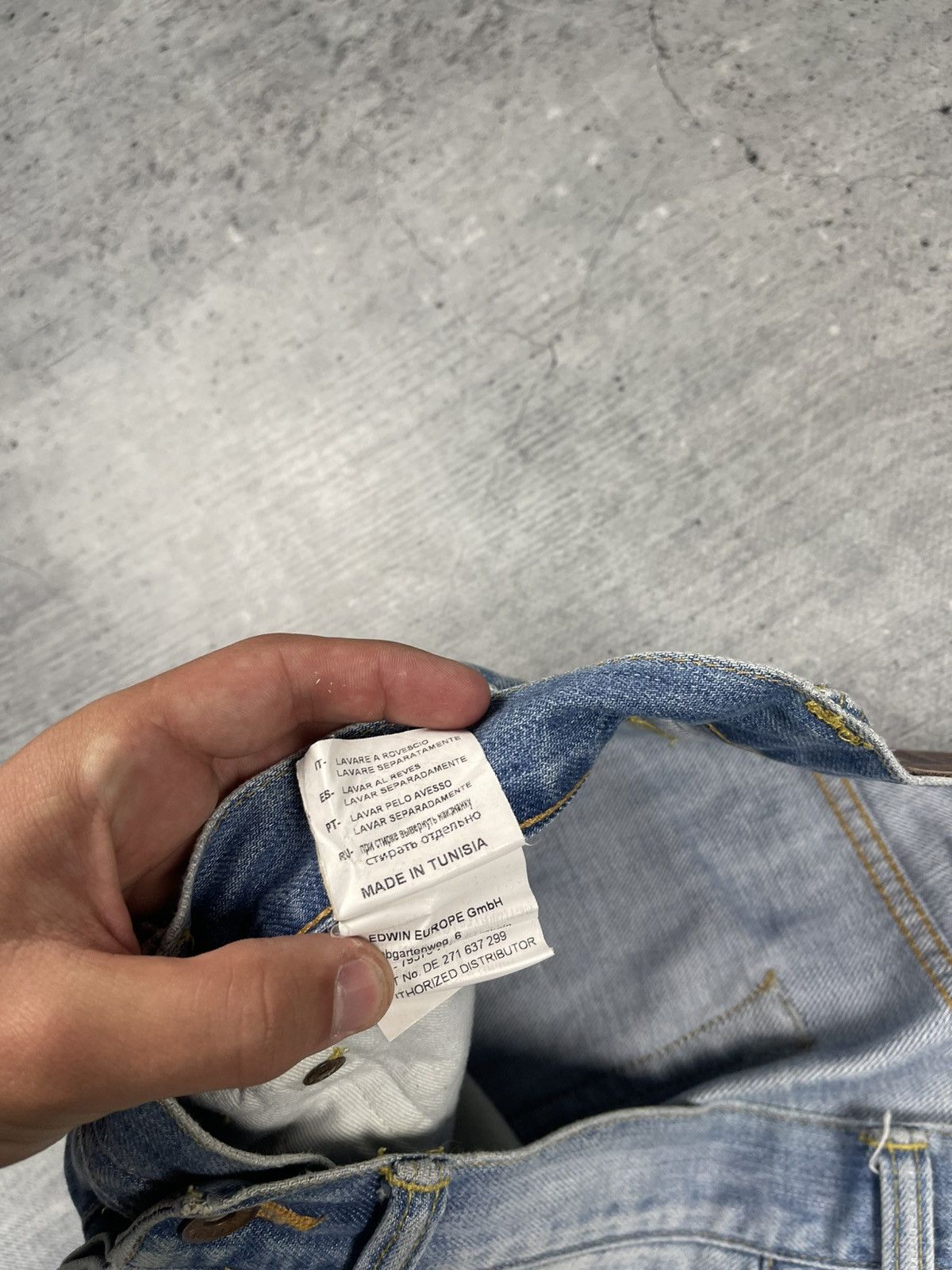 Edwin Edwin 503 Blue Trip Jeans 31 x 32 - J905 Size US 31 - 12 Thumbnail