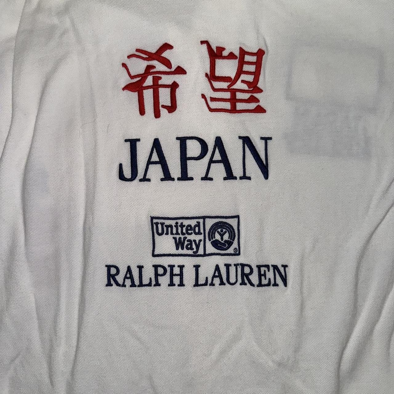Polo Ralph Lauren Rare Polo Ralph Lauren Japan Relief United Way Shirt Size US XXL / EU 58 / 5 - 2 Thumbnail